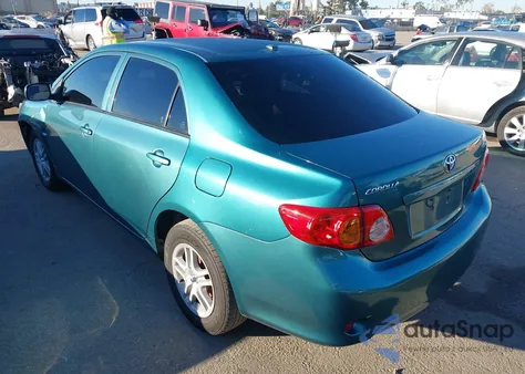 2009 Toyota Corolla Le from USA, damaged, VIN JTDBL40E39J049106
